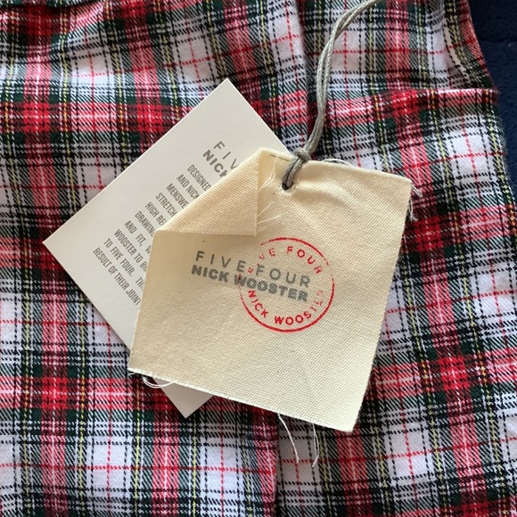 Five Four Nick Wooster winter plaid shirt - Picture 3 of 4